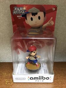  unused nintendo amiibo( Amiibo ) large ..s mash Brothers MOTHER2[NESS(nes)] postage 300 jpy 