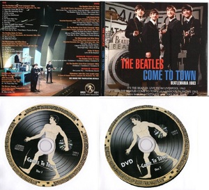 紙ジャケット CD&DVD【COME TO TOWN BEATLEMANIA 1963 (EU製)（未使用）】Beatles ビートルズ