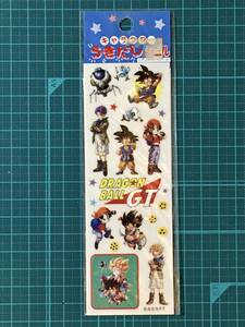 シール・ドラゴンボールGT　キャラクターうきだしシール　　〈発売当時よりストック未開封品〉　ショウワノート