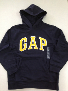 ■ＧＡＰ■新品■160■人気の紺色■裏起毛ロゴパーカー■601