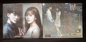  South Korea drama W ( double )~ two .. world!(..:.... world ) OST(2CD, unopened goods )