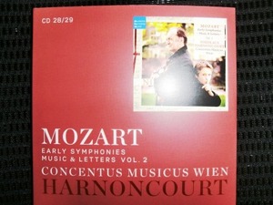 モーツァルト：初期交響曲集　第２集　アーノンクール　2cd