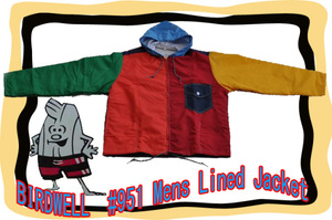 ▼バードウェル　サイズＳ　#951Men's Lined Jackets　ＮＡＶ　クレイジーパターン