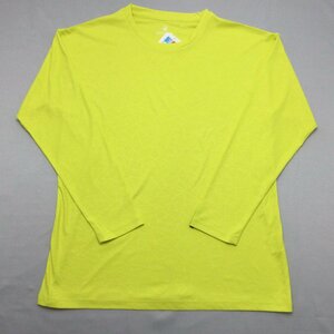 【送料無料】【新品】BODY GLOVE レディース長袖Ｔシャツ（ストレッチ素材 吸水速乾 UVカット）　L　　ライム★22120