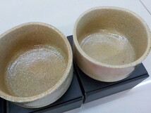 TIN●○抹茶茶碗　手造り　MINO YAKI　4つセット　4-9/5（も）_画像5