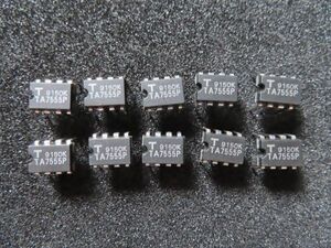 [ new goods unused ] Toshiba timer TA7555P 10 piece together (NE555 counterpart ) ( stock great number equipped )