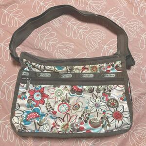 LeSportsac ショルダーバッグ　ブーケ柄　ハワイ