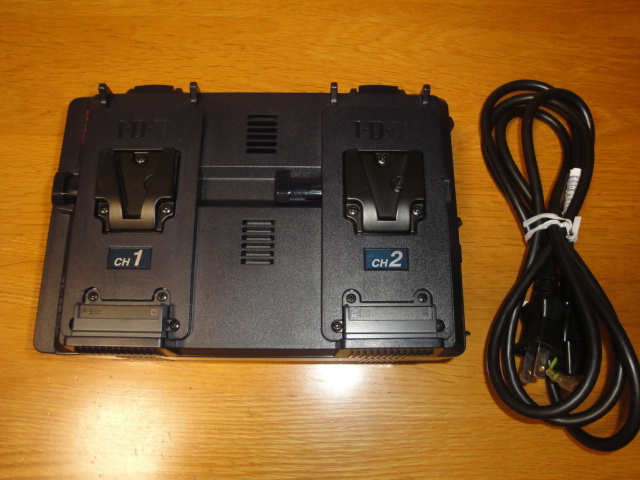 最も優遇の IDX VL-2S Plus AC アダプター機能付2ch順次急速充電器