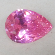 [49.78 ct] 合成ピンクサファイア ピアシェイプドカット ルース 宝石 ジュエリー_画像1