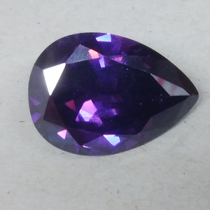 [50.16 ct] 合成パープルサファイア ピアシェイプドカット ルース 宝石 ジュエリー