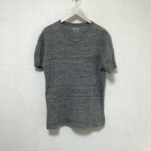 本物モリスアンドサンズMORRIS&SONSコットンロゴ柄半袖Tシャツメンズサーフスーツビジネスグレー2M