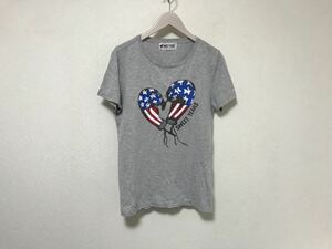 本物スウィートイヤーズSWEETYEARSコットンプリント半袖TシャツメンズサーフアメカジミリタリーストリートスケーターグレーMイタリア製