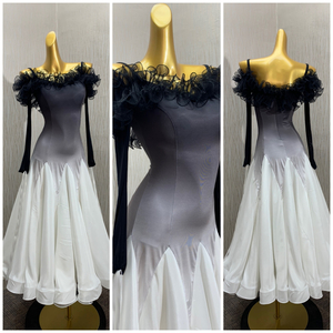 [ ball-room dancing dress * modern dress * standard dress * custom-made correspondence ( contest * demo for )] new goods * most high quality *modern-229