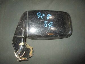# Porsche 928S4 door mirror left used 92873102305 91173104303 94473102701 92862406700 94473103502 parts taking equipped Wing mirror lens #