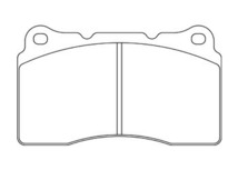 エンドレス NEW タイプR フロント左右セット ブレーキパッド レガシィB4/レガシィツーリングワゴン BP5/BL5 EP357 ENDLESS TYPE R_画像2