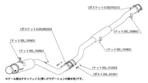 柿本改 レグ06&R マフラー ランサーエボリューションV/VI GF-CP9A M21306 KAKIMOTO RACING カキモト Regu.06&R スポーツマフラー_画像2