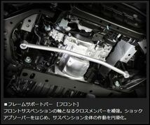 玄武 フレームサポートセット 1台分フルセット NV350キャラバン E26 OUBS1C Genb ゲンブ MOONFACE ムーンフェイス_画像2