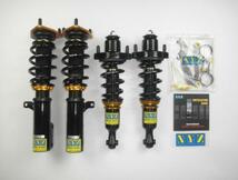 XYZ SSタイプ 車高調 ギャランフォルティス CY3A/CY4A SS-MT30 取付セット アライメント込 SS DAMPER 車高調整キット サスペンションキット_画像3