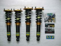 XYZ RSタイプ 車高調 スープラ MA70/JZA70/GA70 RS-TO53-A 取付セット アライメント込 RS DAMPER 車高調整キット サスペンションキット_画像3