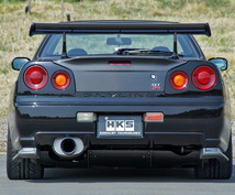 HKS スーパーターボマフラーTi スカイラインGT-R GF-BNR34 31029-AN009 Super Turbo Muffler Ti スポーツマフラー_画像3