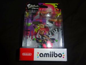 amiibo アミーボ スプラトゥーン ガール ネオンピンク　新品（買565）（9月9日）