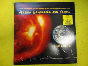 Afrika Bambaataa And Family - The Light オリジナル原盤 LP+12 ボーナス盤付のLTD OLD SCHOOL ELECTRO HIPHOP CLASSIC 視聴