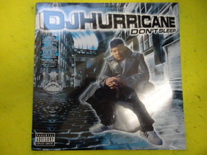 DJ Hurricane - Don't Sleep シュリンク未開封 オリジナル原盤 2LP HIPHOP CLASSIC Connect / Come Get It / Keep It Real 収録　視聴