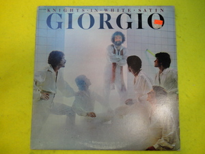 Giorgio - Knights In White Satin オリジナル原盤 US LP Giorgio Moroder ディスコ・サウンド　視聴