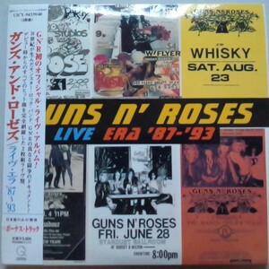 廃盤・紙ジャケット・高音質SHM-CD「Guns N' Roses / Live Era '87-'93」