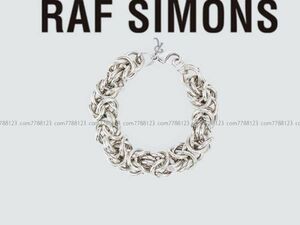  storage goods *5.6 ten thousand {RAF SIMONS} chain bracele Cluster Chain Bracelet Adam et Rope Raf Simons ( origin Jil Sander Dior )