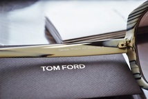 TOM FORD トムフォード gabriella ガブリエラ バタフライ × スクエア グラデーション サングラス TF362 イタリア マルコリン 未使用_画像9