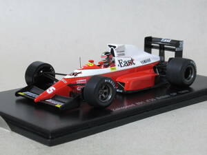 1/43 ザクスピードヤマハ 891 鈴木亜久里 イギリスGP 1989