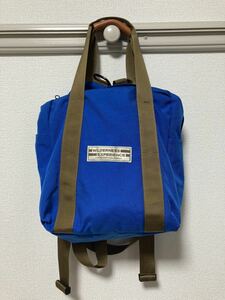 WILDERNESS EXPERIENCE ウィルダネスエクスペリエンス ナイロンデイパック リュック 青 美品