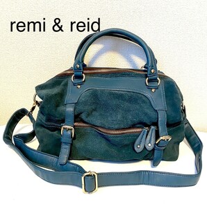 remi & reid　 2wayバッグ　 ショルダーバッグ　 ハンドバッグ 大容量　レディースバッグ　