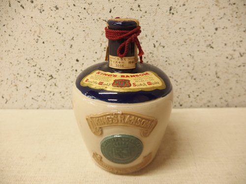 製品の特別割引 キングスランソン　陶器ボトル　旧瓶 ウイスキー