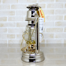 替芯付【送料無料】新品 Dietz #76 Original Oil Lantern - Nickel & Brass Trim【日本未発売】◇デイツ ニッケル 真鍮 ハリケーンランタン_画像5