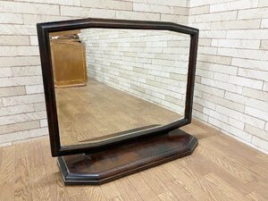  Hokkaido .. мебель / настольный зеркало / подставка для зеркала . зеркало большой размер зеркало ширина 80cm× глубина 26cm× высота 67cm справка обычная цена :83,000 иен 