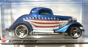 ラスト 1934 Ford 3‐Window Coupe Street Rod フォード クーペ ストリート ロッド Star-Spangled Series Larry Wood ラリーウッド 絶版