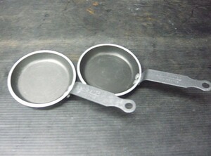 E171008Z@ aluminium маленький сковорода ×2 штук комплект *de BUYER* примерно 12cm