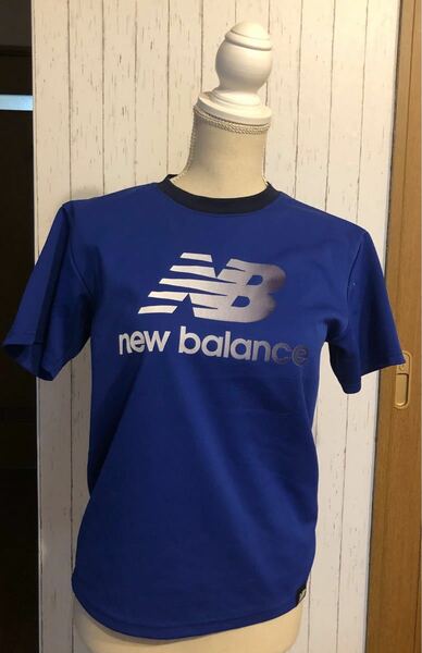ニューバランス　ブルー　シャツ　150cm