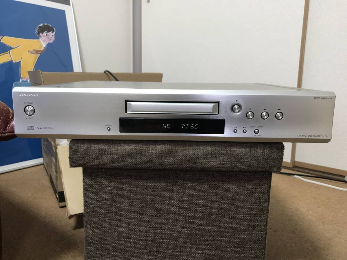 最旬トレンドパンツ KAI WIND20ONKYO CDプレーヤー C-1VL S シルバー
