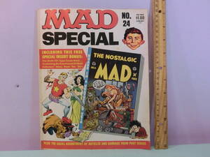 MAD mud magazine Alfred *E* Newman *1977 Vintage comics American Comics magazine appendix attaching special number manga Alfred E. Neuman