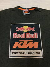 レッドブル Red Bull KTM Racing ファクトリーレーシング Tシャツ 正規品 USA ビンテージ古着 企業物 アドバタイジング VINTAGE オートバイ_画像3