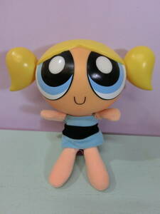 パワーパフガールズ 目が光るトーキング バブルス フィギュア人形 ソフビ カートゥーン PPG 1999年 ソフビ ビンテージ