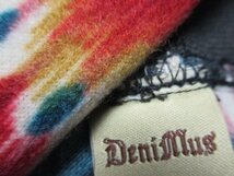 Z4272送料無料【DENIMUS 暖か パンツ ボトム 140】新品♪美脚 ウェスト平ゴムフリース：赤_画像6