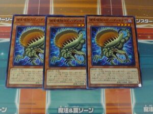 遊戯王　捕食植物スピノ・ディオネア　ノーマル　3枚セット　プレイ用　　R040915　数量2