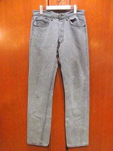 ビンテージ90’s●MADE IN U.S.A. Levi’s 501ブラック実寸W78cm●220902s5-m-pnt-jns-W31 1990sリーバイス黒古着デニムジーンズ