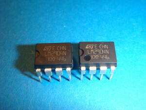 STMicroelectronics 2回路 オペアンプ LM2904N NOS 未使用品 2個　STマイクロエレクトロニクス LM 2904 N LM-2904N 4558 エフェクター