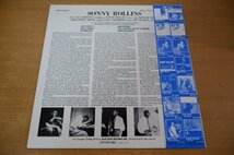 O7-282＜LP/仏盤/美盤＞ソニー・ロリンズ Sonny Rollins / Volume 2_画像2