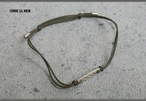 Новый Com Samen, сделанный в Японии Matsudon Motif Silver Bracelet Fe Ash/Comme CA